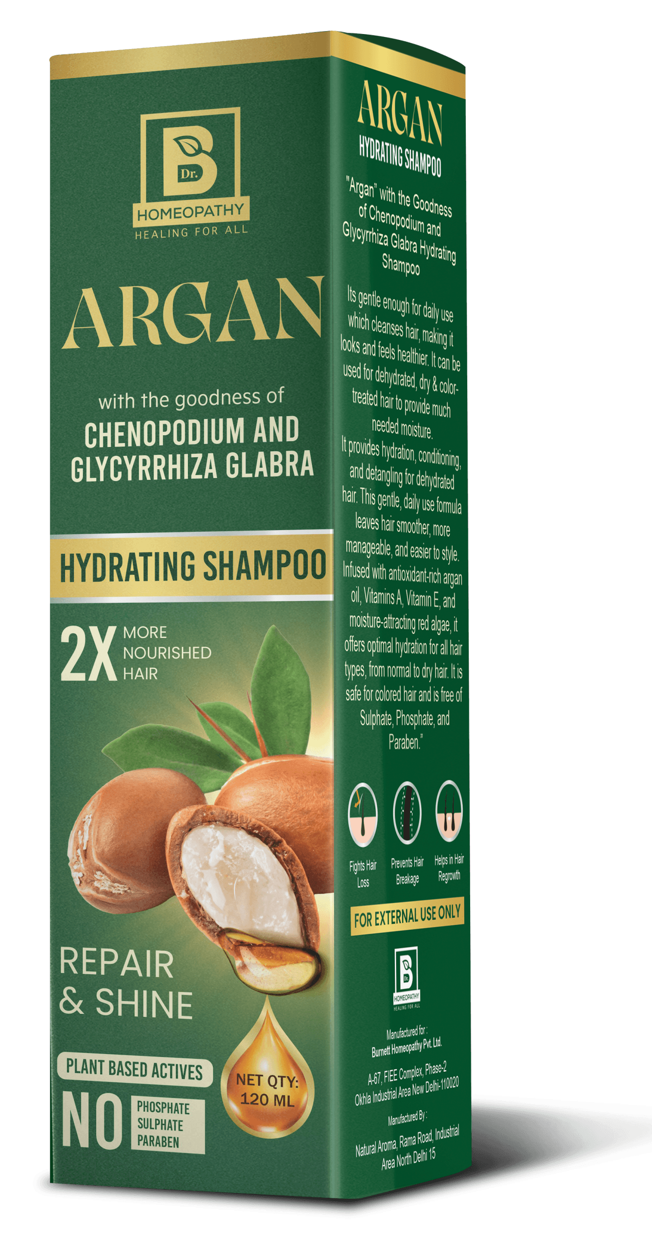 Burnett Argan Oil 100% Natural – Ultimate Hair Nourishment &amp; Repair