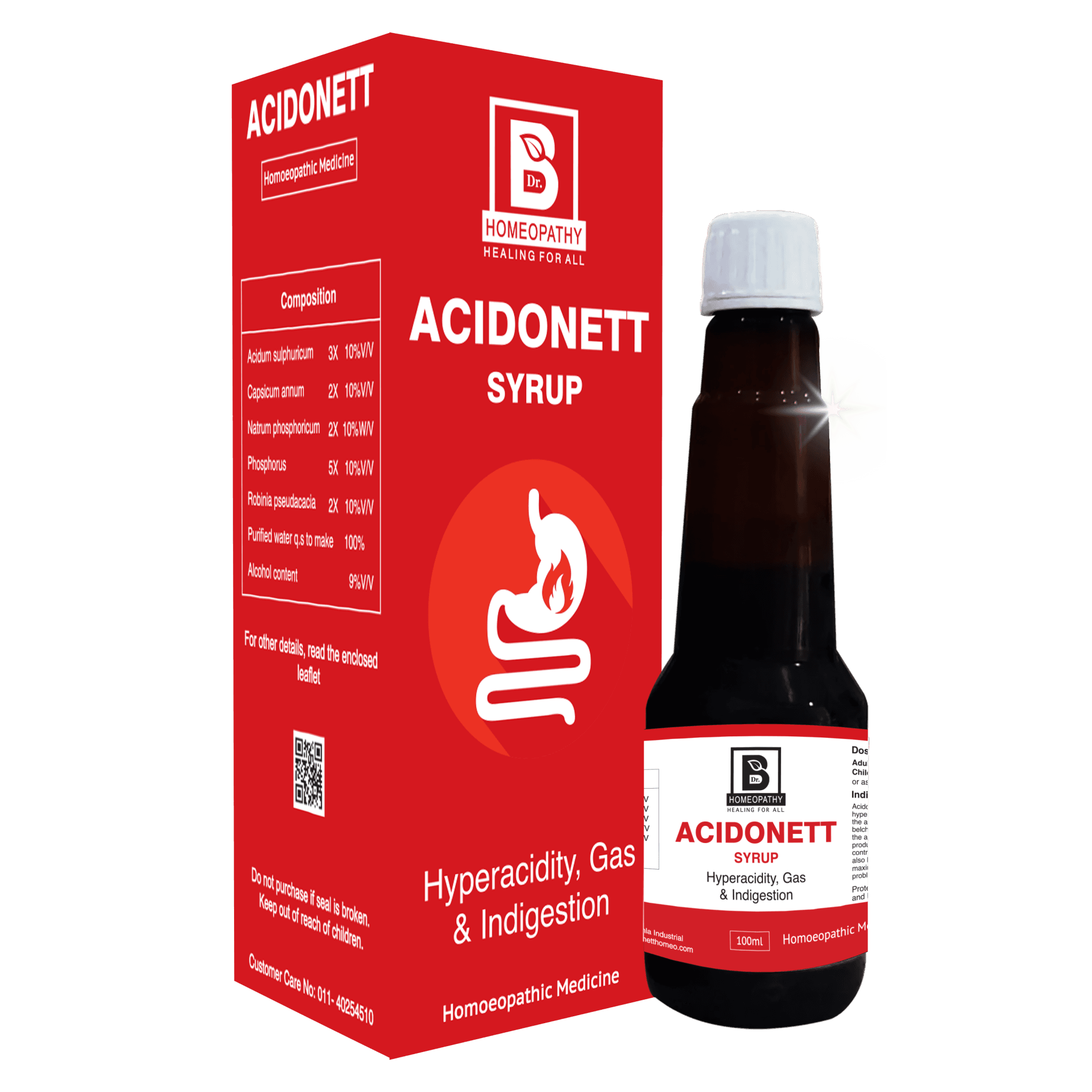 Burnett Acidonett Syrup – The Ultimate Relief for Acidity &amp; Indigestion