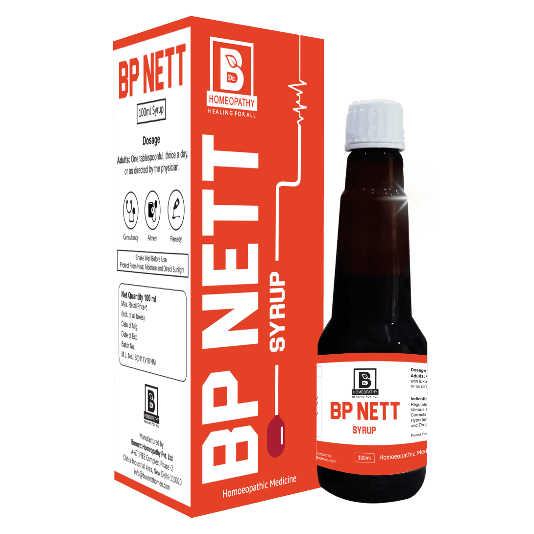 Burnett BPNETT Syrup – Natural Support for Healthy Blood Pressure &amp; Heart Health