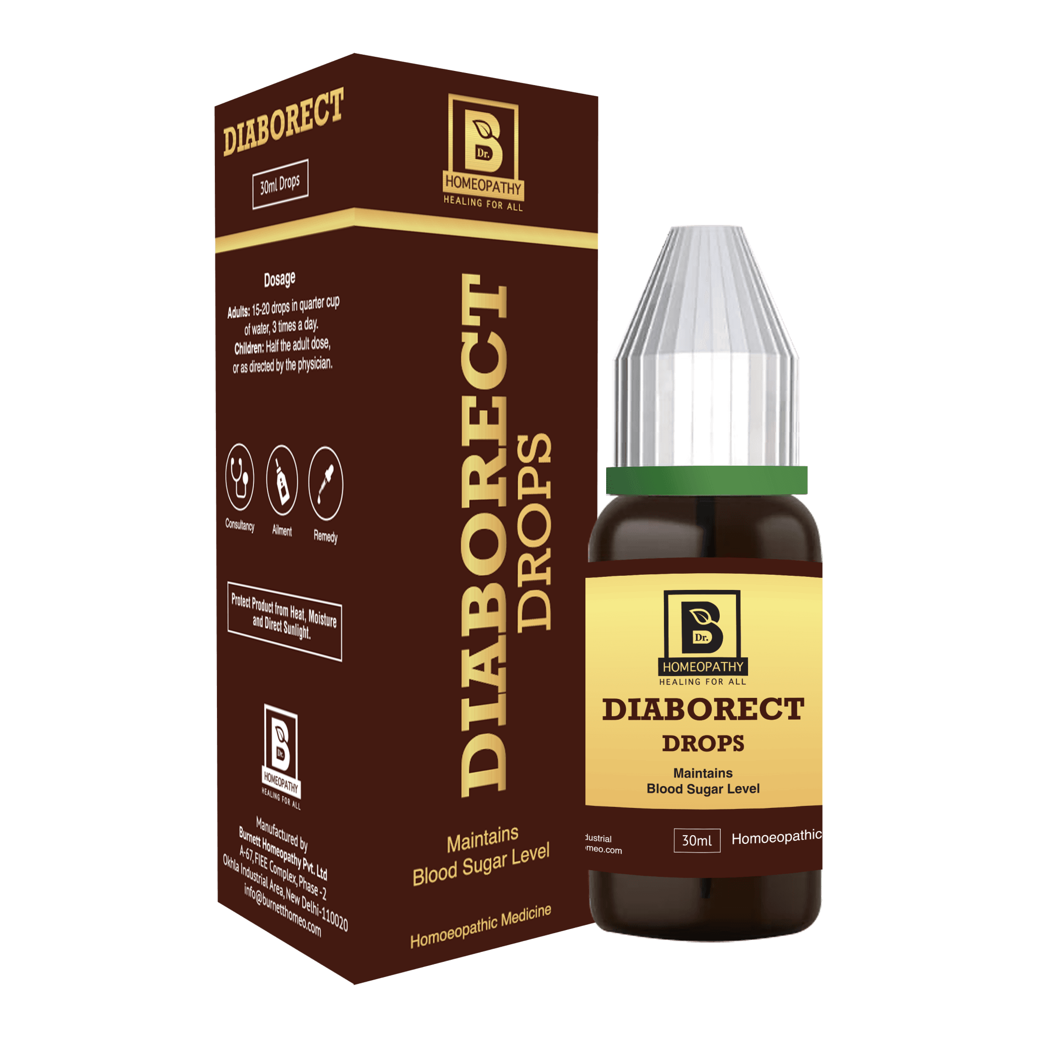 Burnett DIABORECT DROPS