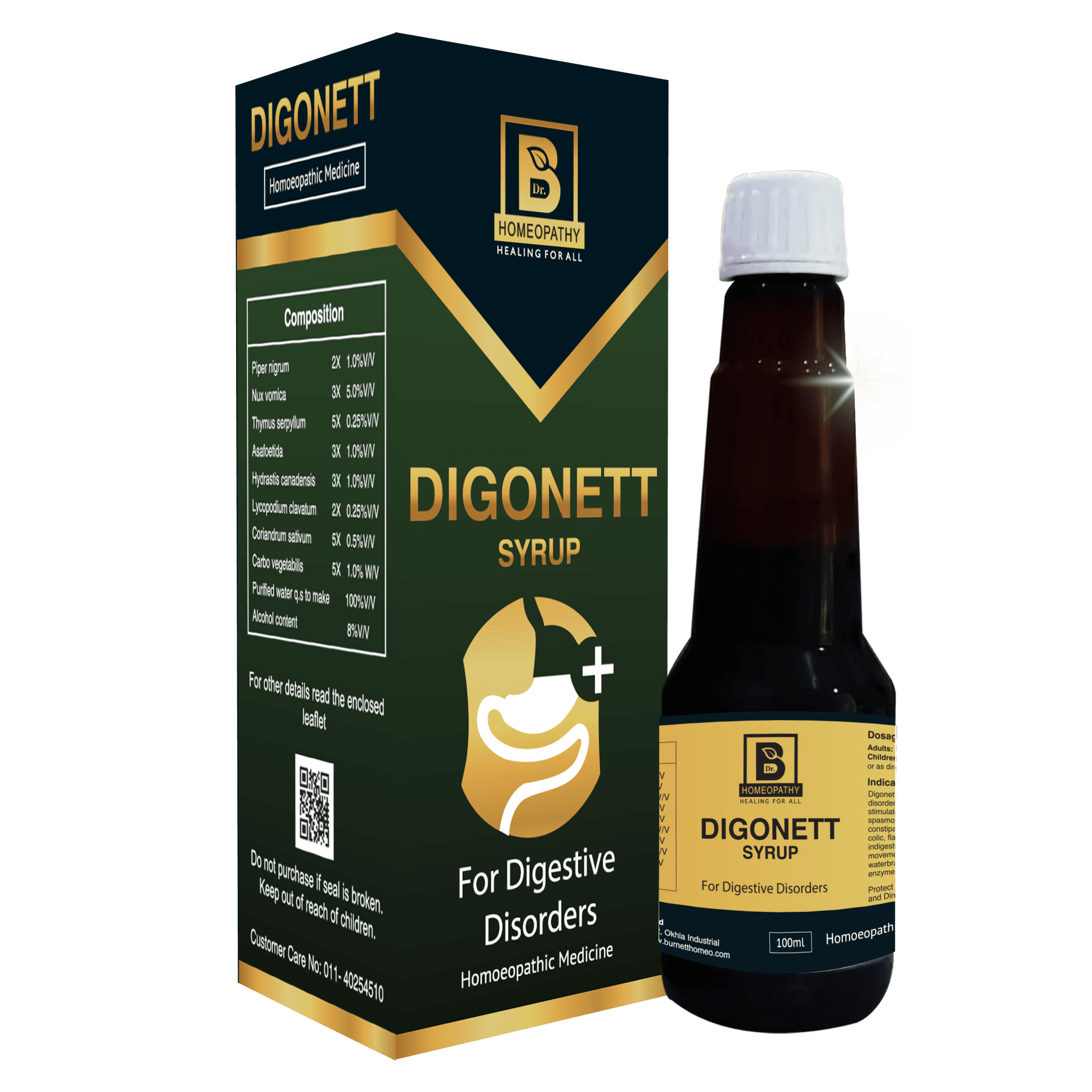 Burnett Digonett Syrup – The Natural Solution for Digestive Health