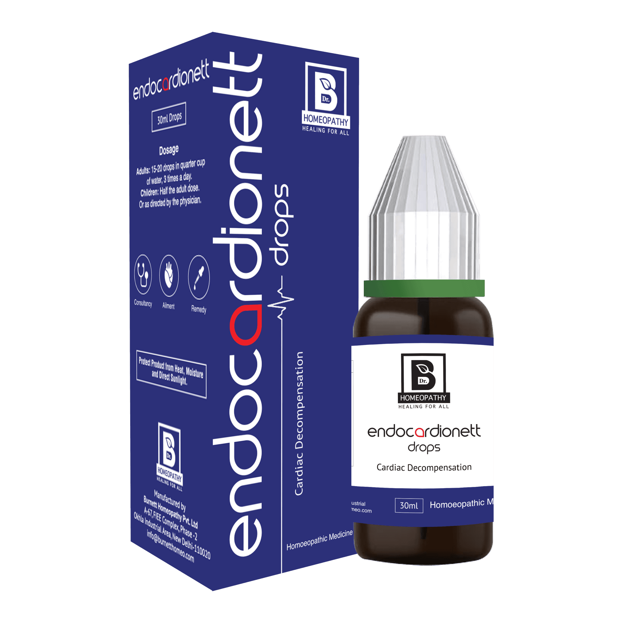 Burnett ENDOCARDIONETT Drops – Natural Support for a Healthy Heart