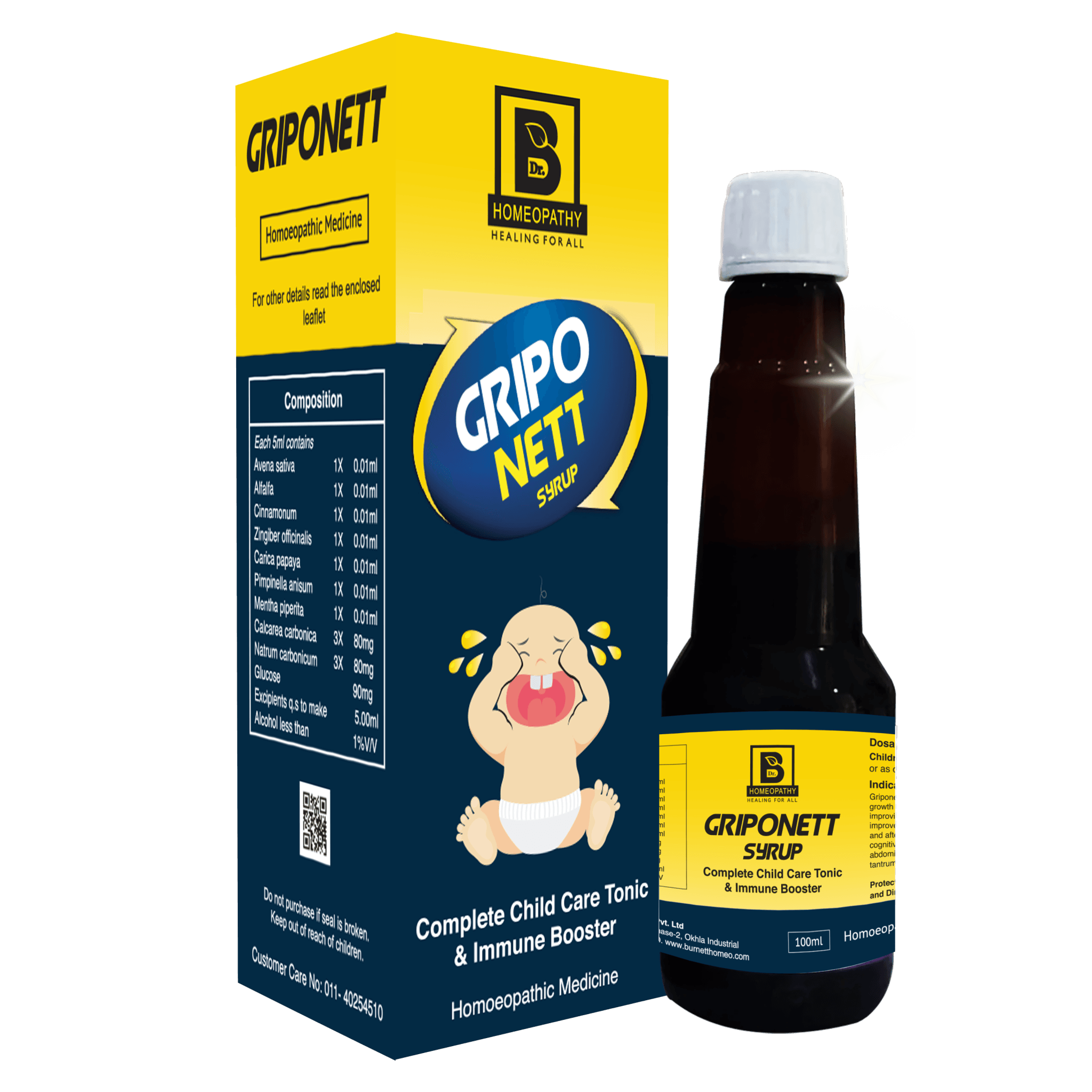 Burnett Griponett Syrup: A Natural Solution for Children’s Health