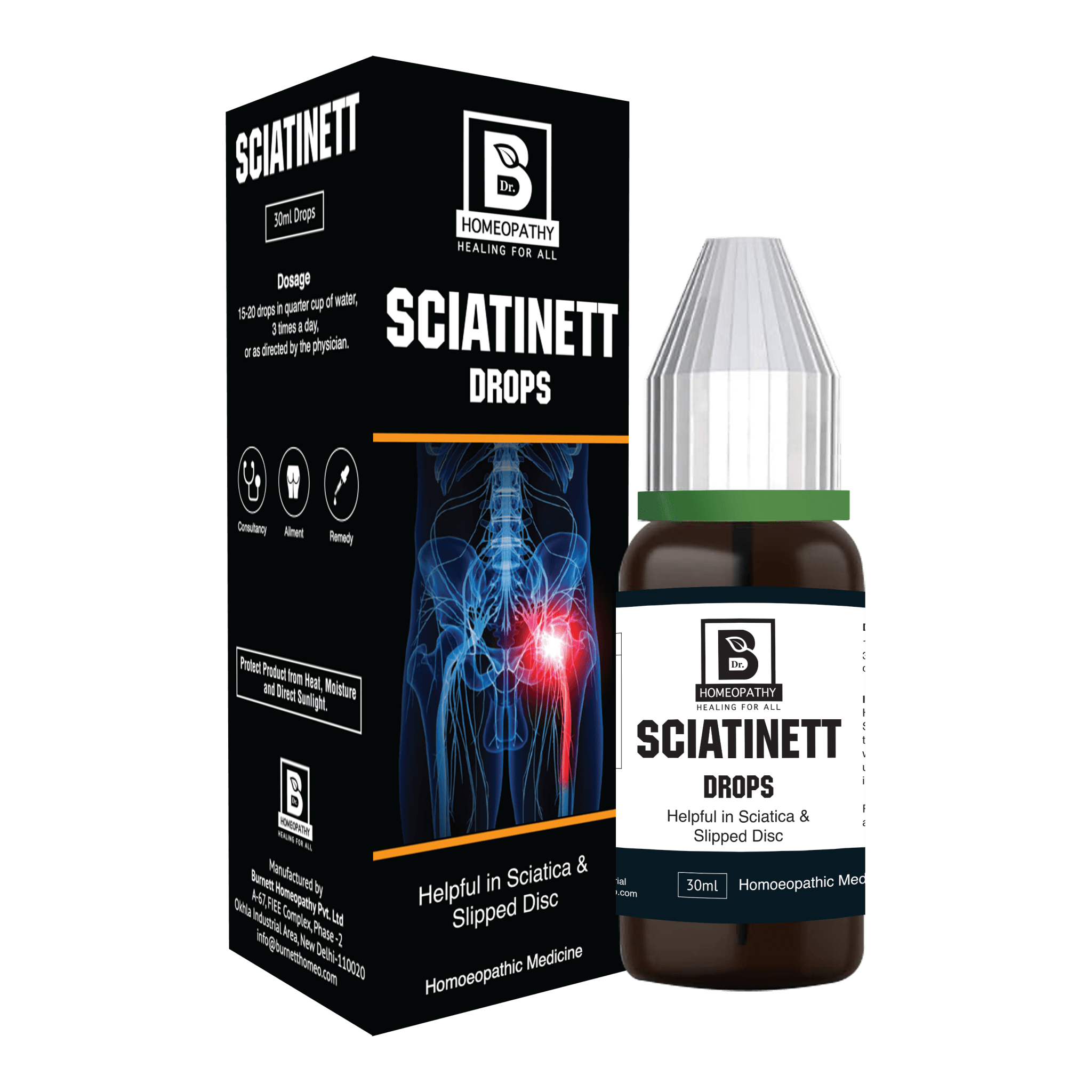 Burnett Sciatinett drops
