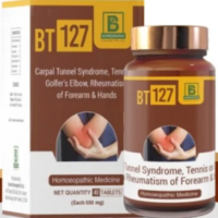 Burnett BT127 Tablets – Natural Relief for Neuralgia and Tennis Elbow Pain