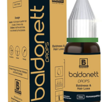 Burnett Baldonett Drops – The Ultimate Homeopathic Hair Care Solution