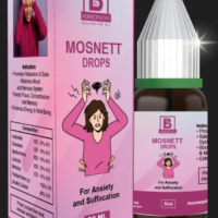 Burnett MOSNETT DROPS – Homeopathic Relief for Throat Tightness &amp; Globus Sensation