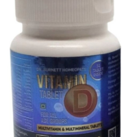 Burnett Vitamin D Tablet – Complete Multivitamin Support for Bones, Skin, Hair &amp; Immunity