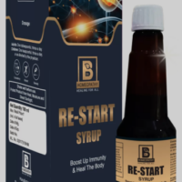 Burnett Re-Start Syrup – Natural Immunity &amp; Energy Booster for Total Wellness