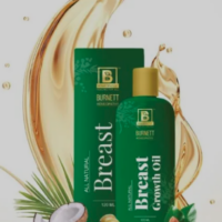 Burnett Breast Growth Oil – Nature’s Touch for Feminine Confidence
