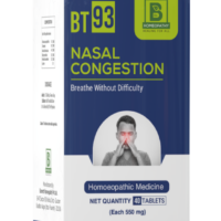 Burnett BT93 Nasal Congestion Tablets for Blocked Nose, Sinus Relief &amp; Easy Breathing