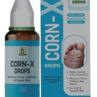 Burnett Corn-X Drops – Natural Remedy for Corns, Calluses &amp; Diabetic Foot Care