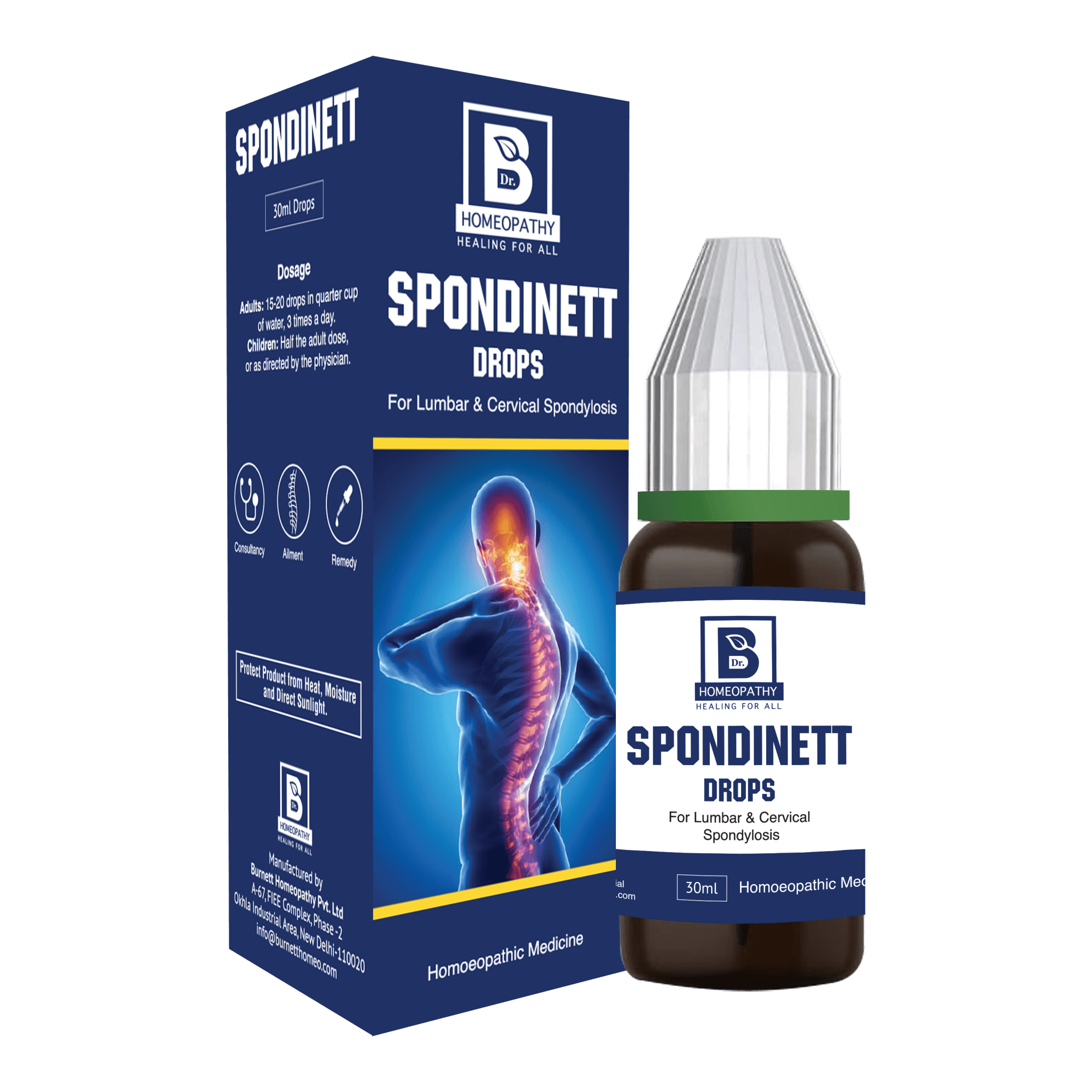 Burnett Spondinett Oil – Ayurvedic Relief for Neck &amp; Spine Pain