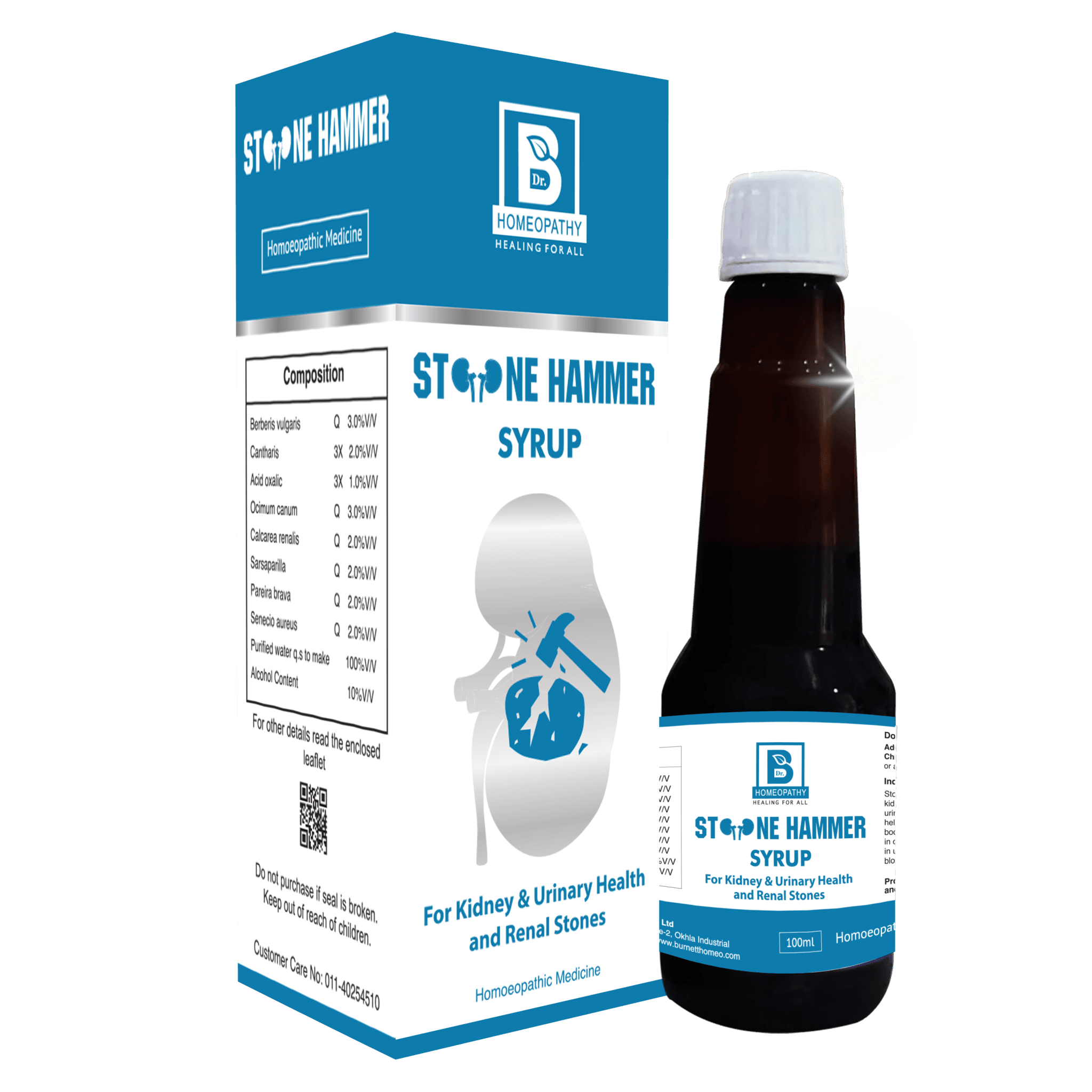 Burnett Stone Hammer Tablet – Homeopathic Remedy for Kidney Stones &amp; Urinary Health